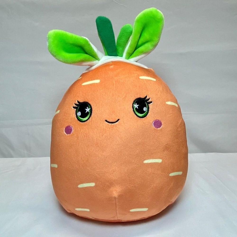 SQUISHMALLOWS Original Caroleena Carrot 12" Stuffed Plush Limited Edition 2022 - Picture 12 of 12